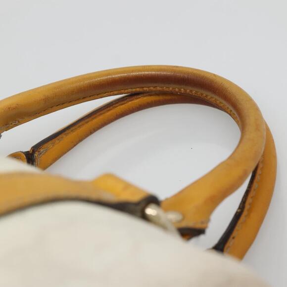 GUCCI GG Supreme Hand Bag Pvc White Gold - Picture 8 of 16